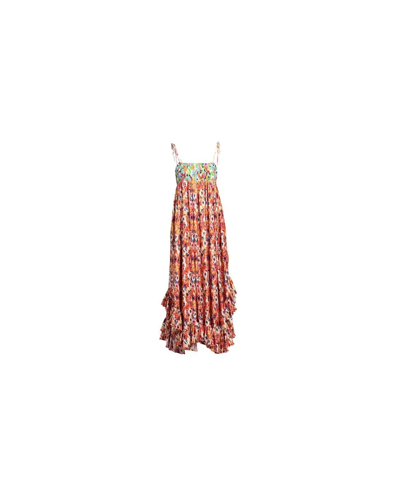 MSGM KLEIDER - Maxi-Kleiderauf YOOX.COM Orange
