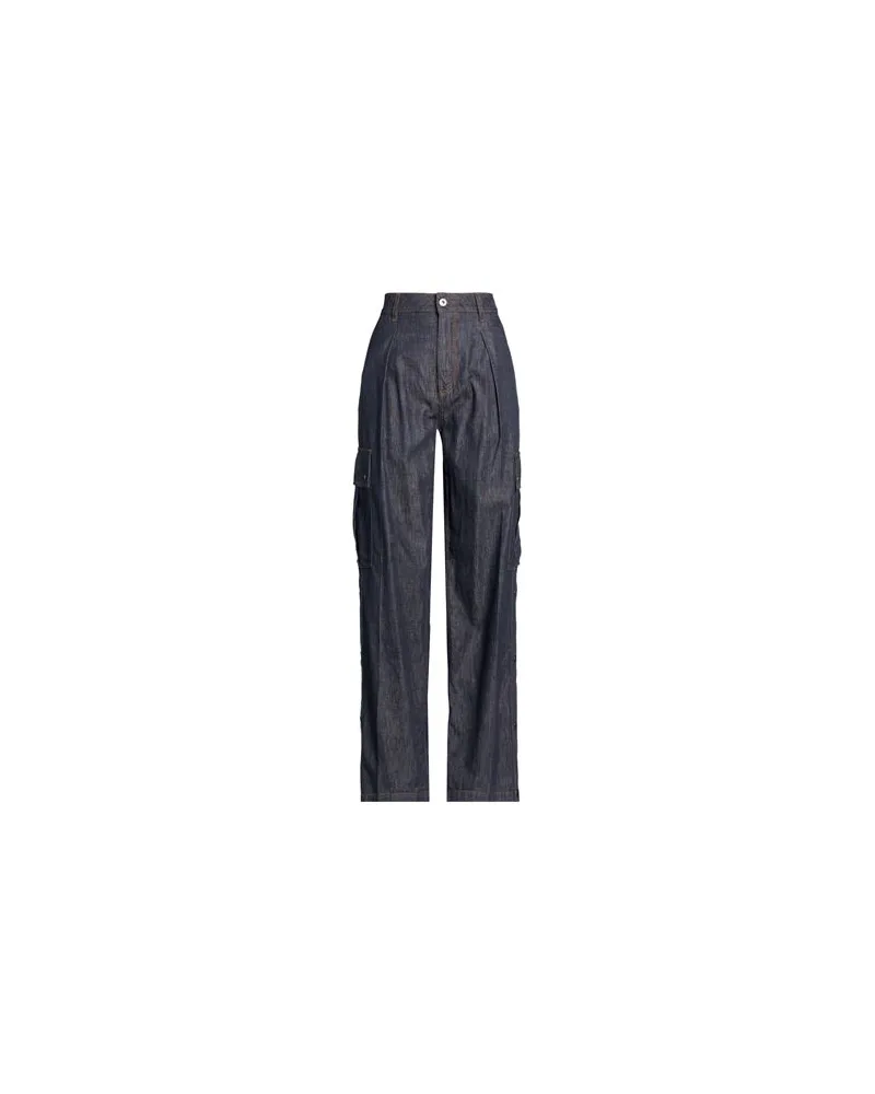 Burberry HOSEN & RÖCKE - Jeanshosenauf YOOX.COM Blau