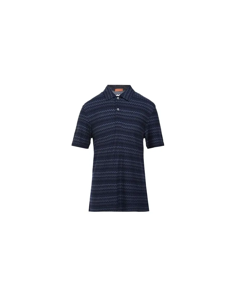 Missoni TOPS - Poloshirtsauf YOOX.COM Marineblau