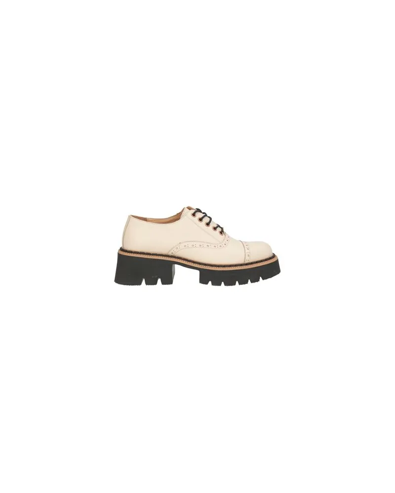 Cerruti 1881 SCHUHE - Schnürschuheauf YOOX.COM Cremeweiß