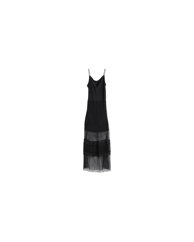 Helmut Lang KLEIDER - Maxi-Kleiderauf YOOX.COM Schwarz