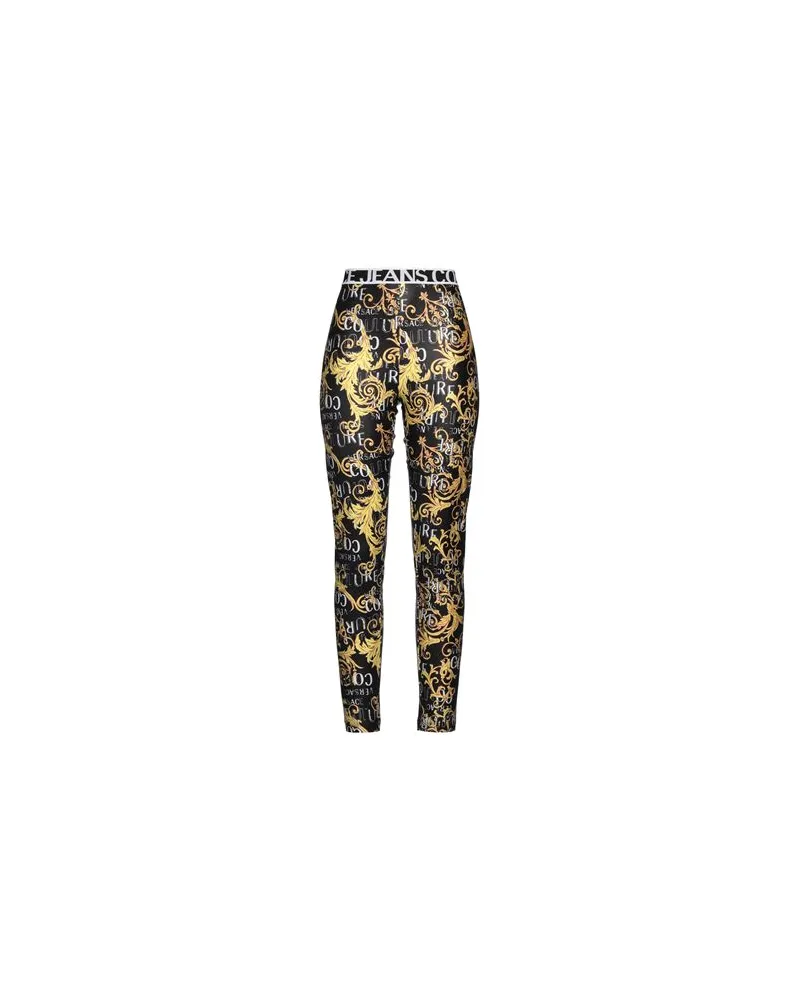 Versace Jeans HOSEN & RÖCKE - Leggingsauf YOOX.COM Schwarz