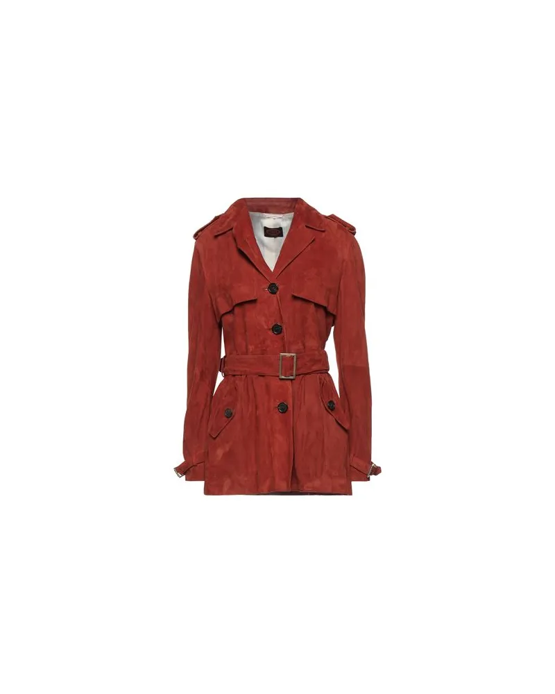 TOD'S JACKEN & MÄNTEL - Jacken, Mäntel & Trenchcoatsauf YOOX.COM Rostrot