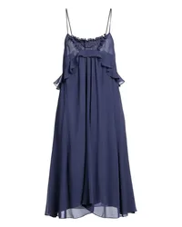 Isabel Marant Midi-Kleid Marineblau