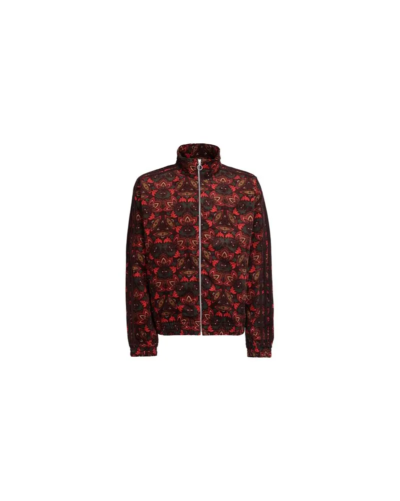 adidas TRACK TOP  - TRACK TOP - TOPS - Sweatshirtsauf YOOX.COM Bordeaux