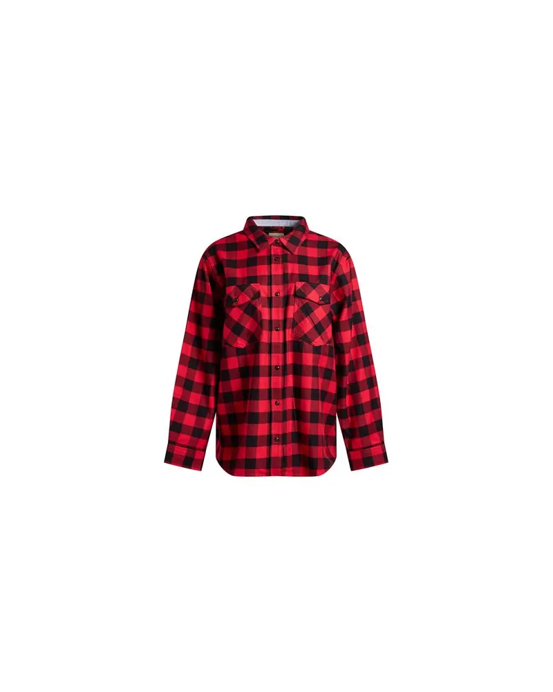 Woolrich TOPS - Hemdenauf YOOX.COM Rot