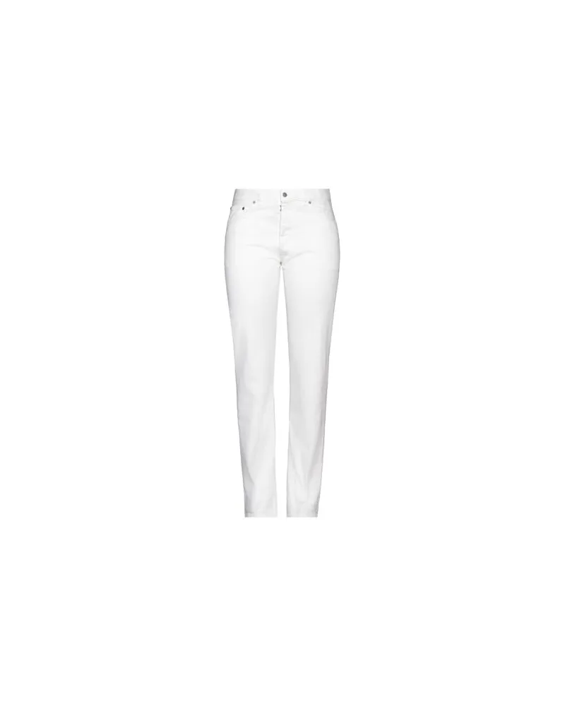 Maison Margiela HOSEN & RÖCKE - Jeanshosenauf YOOX.COM Weiß