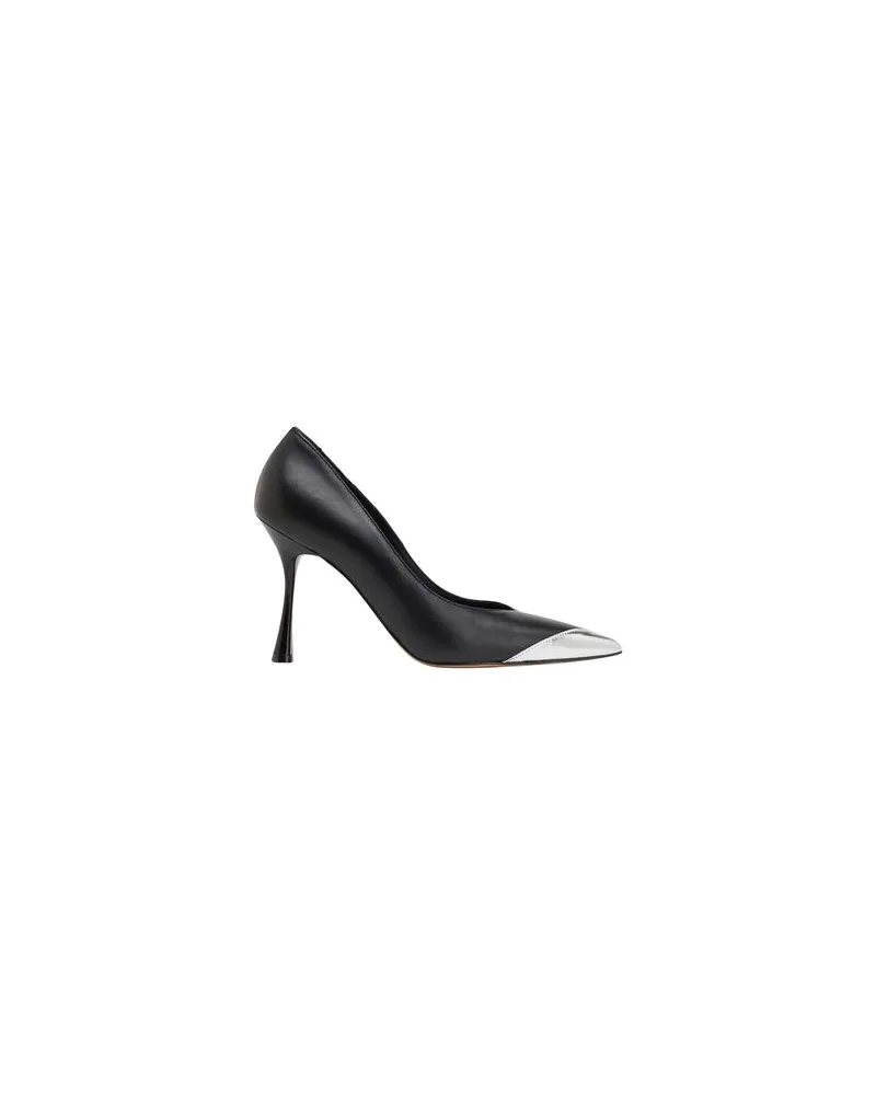 8 by Yoox LEATHER WITH MIRROR POINTY-TOE  - SCHUHE - Pumpsauf YOOX.COM Schwarz