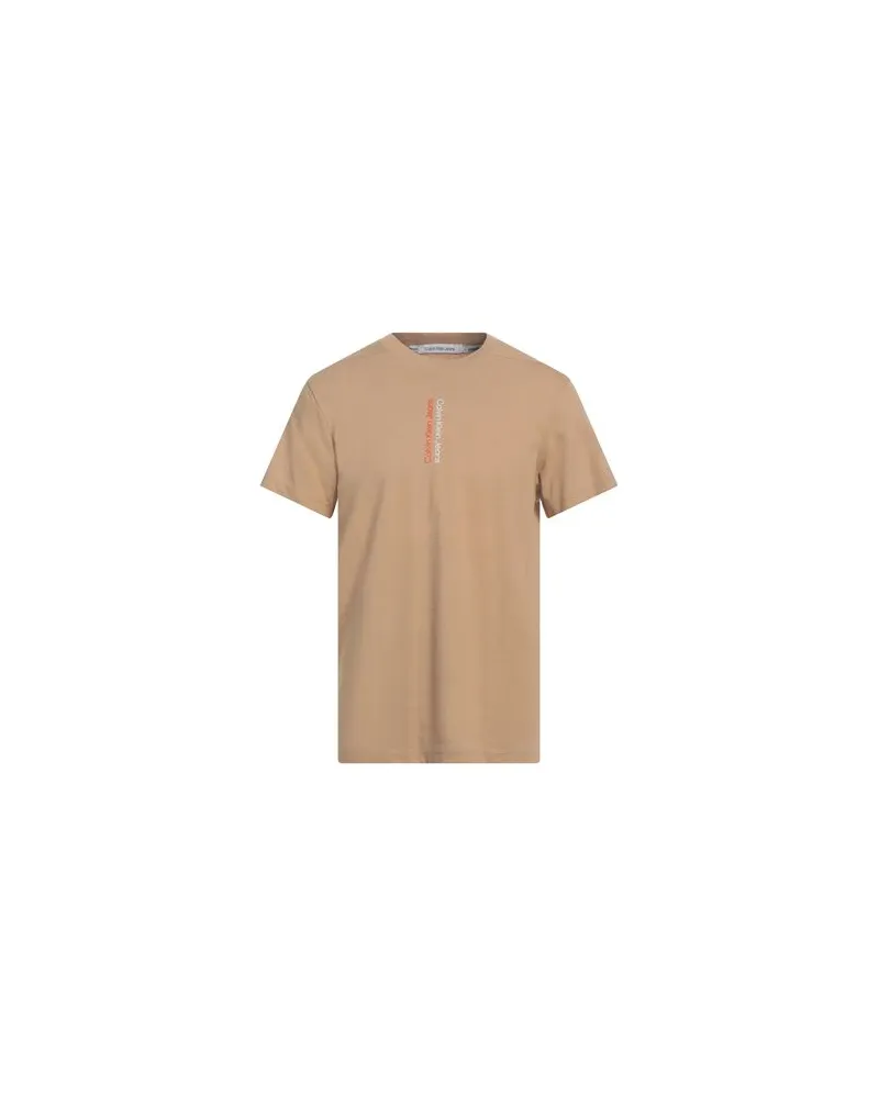 Calvin Klein TOPS - T-shirtsauf YOOX.COM Sand
