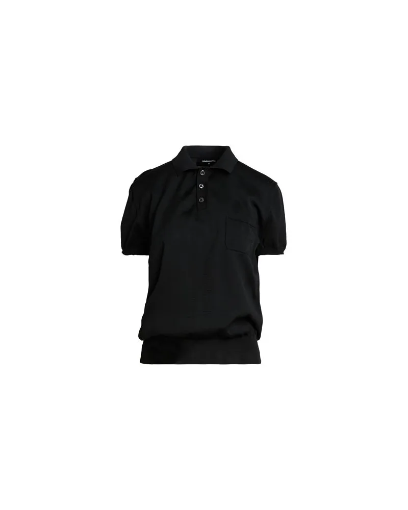 Dsquared2 TOPS - Poloshirtsauf YOOX.COM Schwarz
