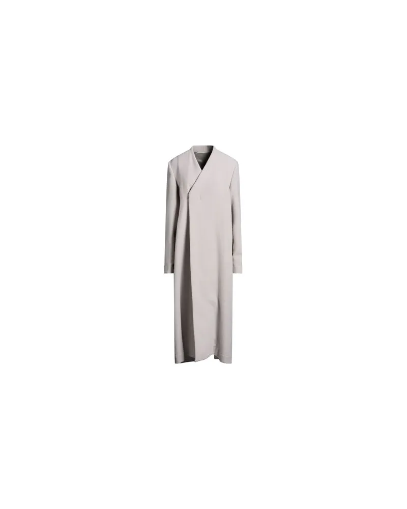 Rick Owens JACKEN & MÄNTEL - Mäntelauf YOOX.COM Hellgrau