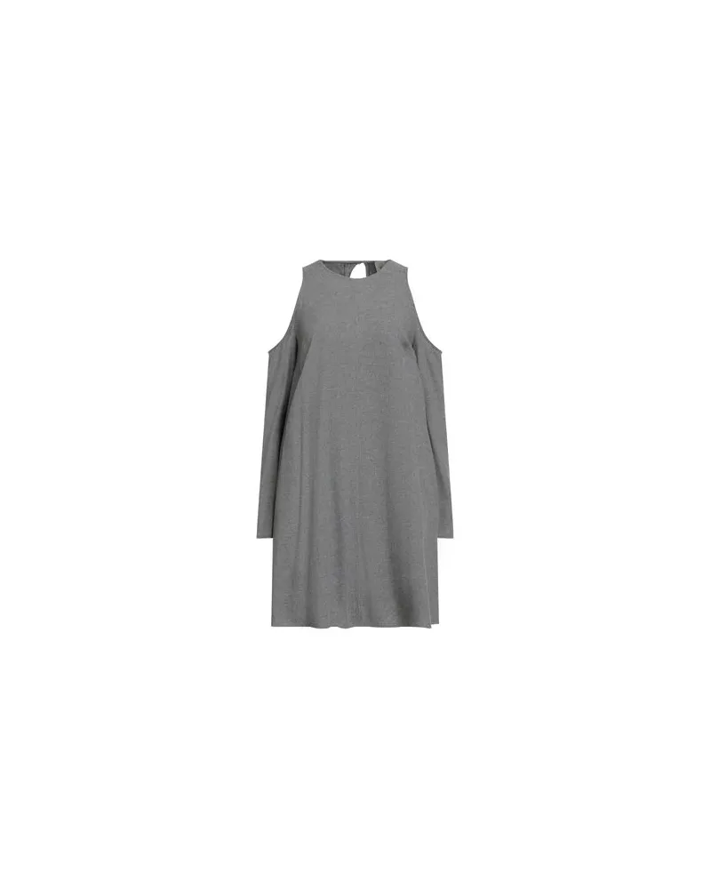 ALYSI CRÈME - KLEIDER - Mini-Kleiderauf YOOX.COM Grau
