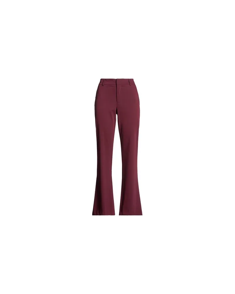 Soallure HOSEN & RÖCKE - Hosenauf YOOX.COM Bordeaux