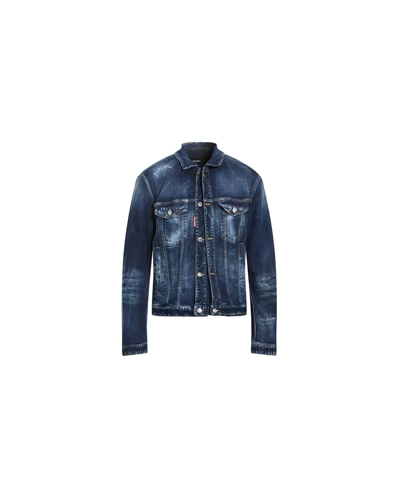 Dsquared2 JACKEN & MÄNTEL - Jeansjacken/Mäntelauf YOOX.COM Blau