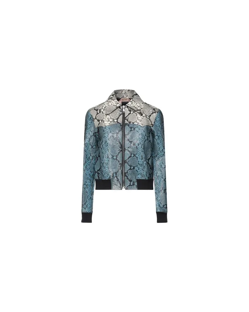 N° 21 JACKEN & MÄNTEL - Jacken und Anoraksauf YOOX.COM Azurblau