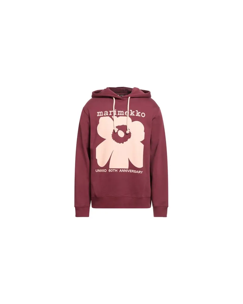 Marimekko UNIKKO 60TH ANNIVERSARY - TOPS - Sweatshirtsauf YOOX.COM Bordeaux
