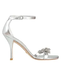 Stuart Weitzman Sandale Silber