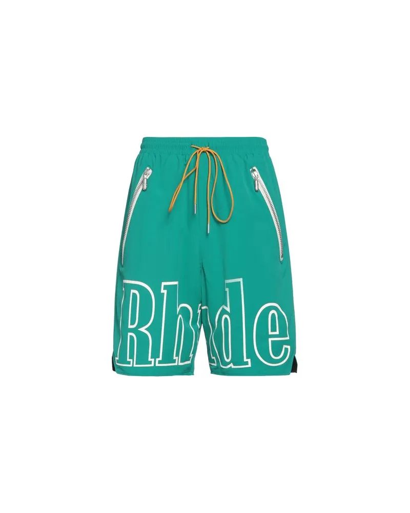 RHUDE HOSEN & RÖCKE - Shorts & Bermudashortsauf YOOX.COM Grün