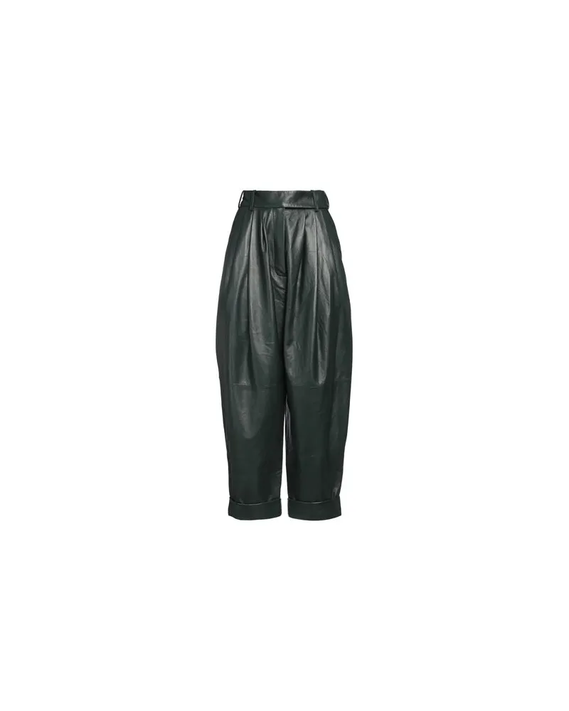 Alexandre Vauthier HOSEN & RÖCKE - Hosenauf YOOX.COM Dunkelgrün