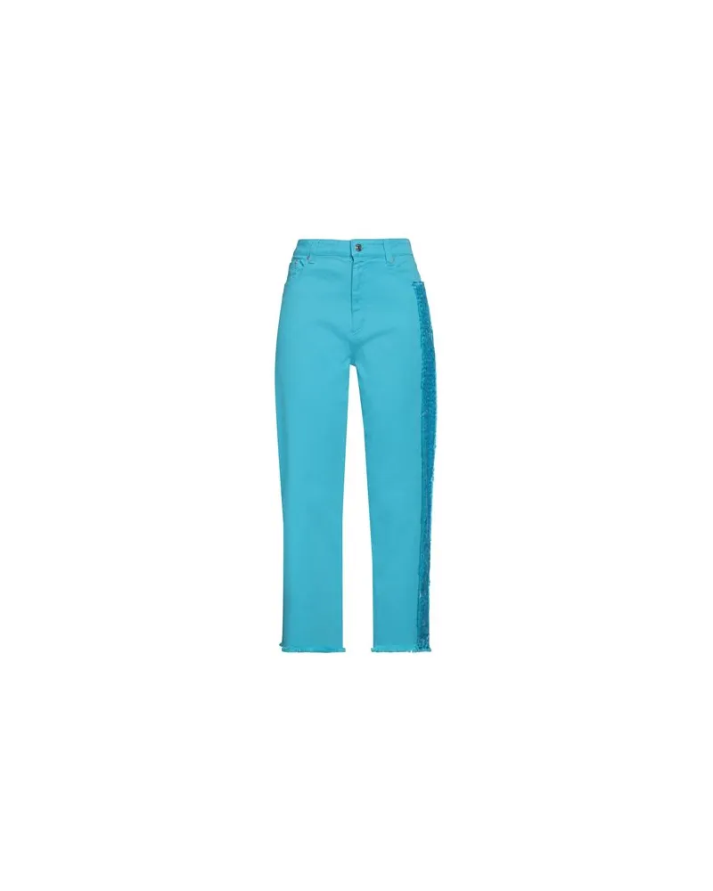 Iceberg HOSEN & RÖCKE - Jeanshosenauf YOOX.COM Tūrkis