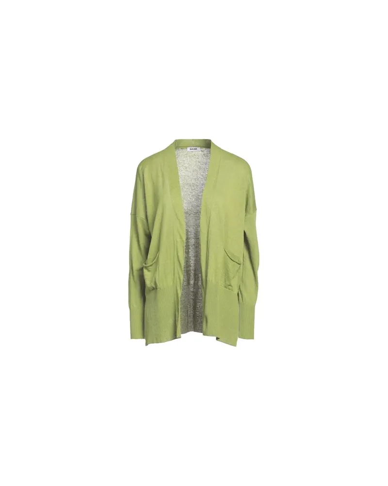BASE Milano STRICKWAREN - Strickjackenauf YOOX.COM Säuregrün