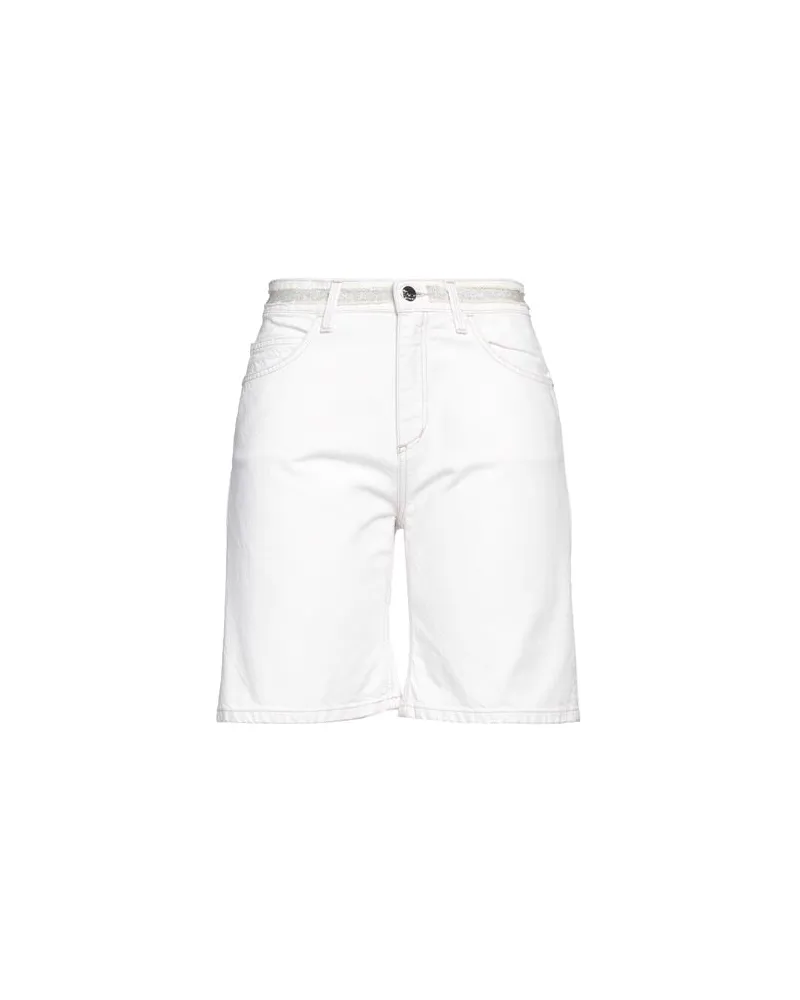 Kaos HOSEN & RÖCKE - Jeansshortsauf YOOX.COM Elfenbein