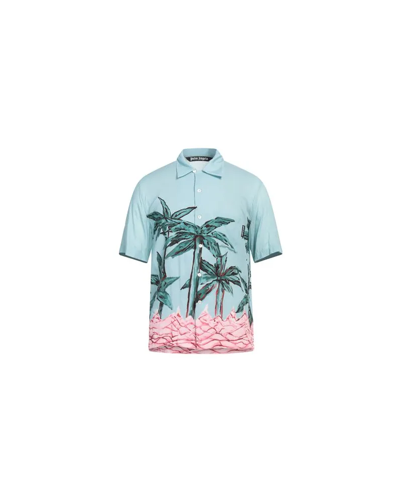 Palm Angels TOPS - Hemdenauf YOOX.COM Himmelblau