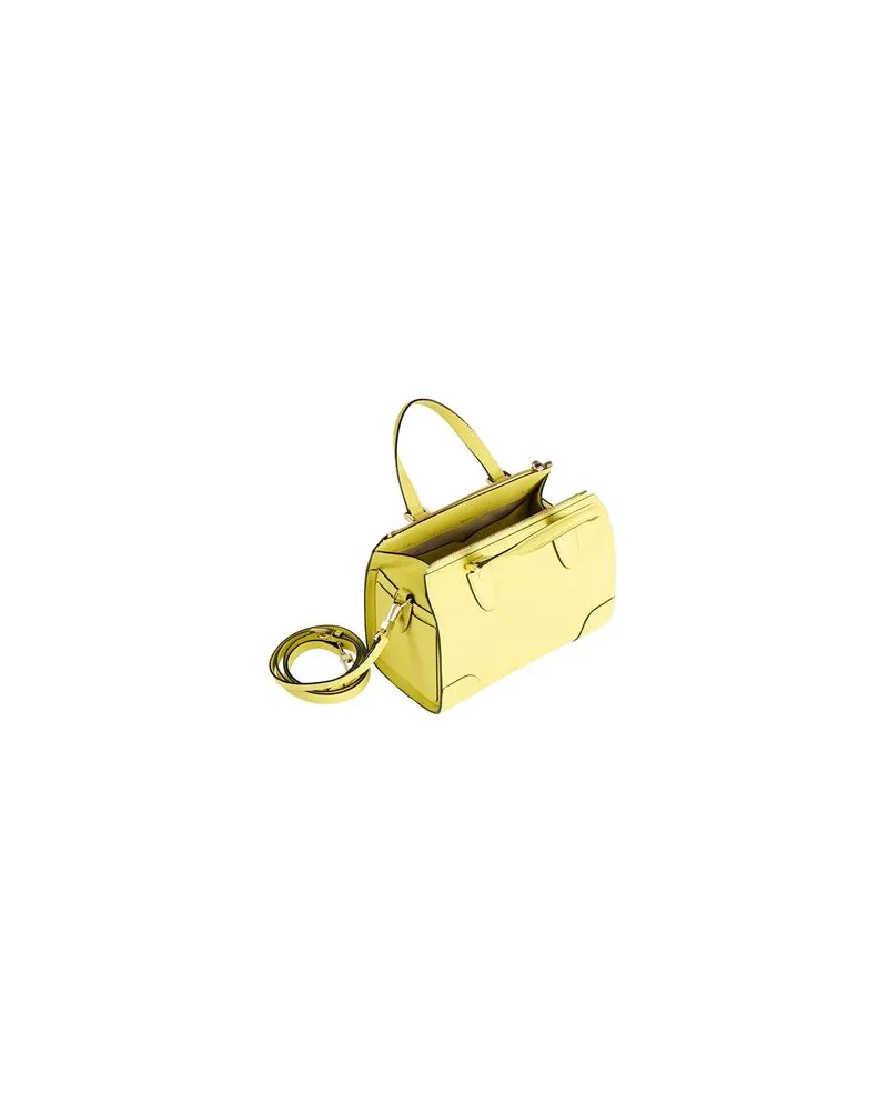 Valextra BABILA MINI  - TASCHEN - Handtaschenauf YOOX.COM Gelb