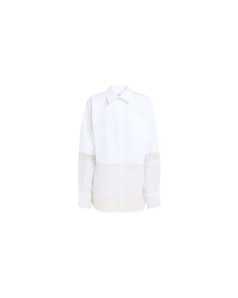 Helmut Lang TOPS - Hemdenauf YOOX.COM Weiß