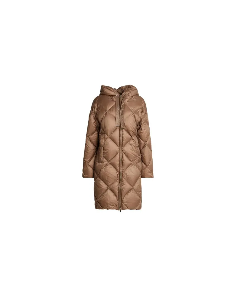 Max Mara JACKEN & MÄNTEL - Pufferjacken & Daunenjackenauf YOOX.COM Hellbraun