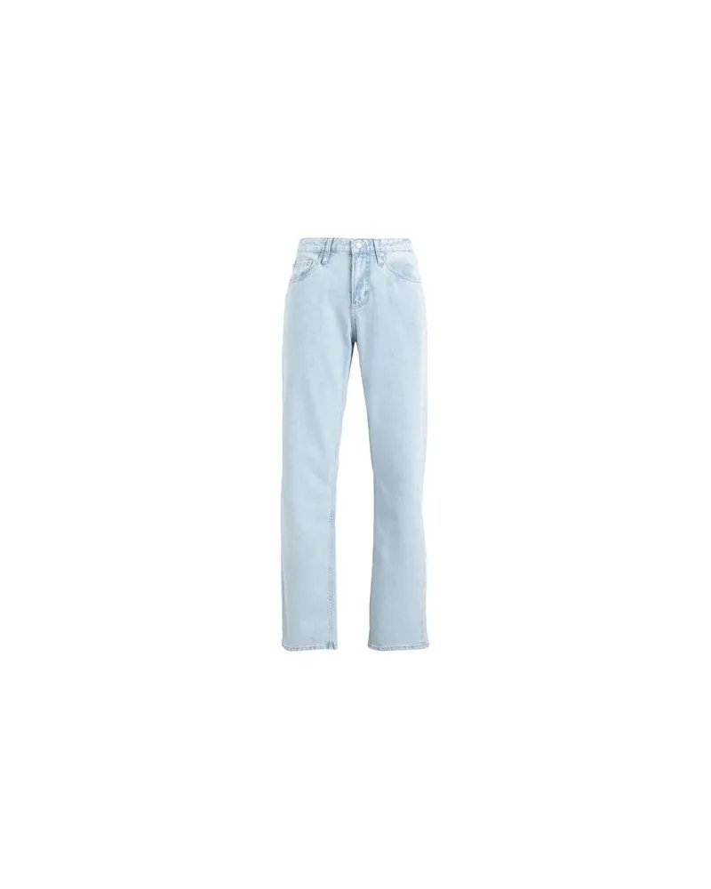 Calvin Klein HOSEN & RÖCKE - Jeanshosenauf YOOX.COM Blau