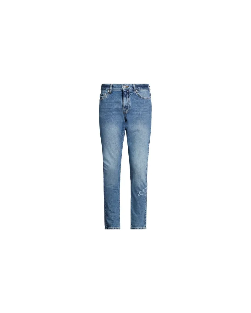 Iceberg HOSEN & RÖCKE - Jeanshosenauf YOOX.COM Blau