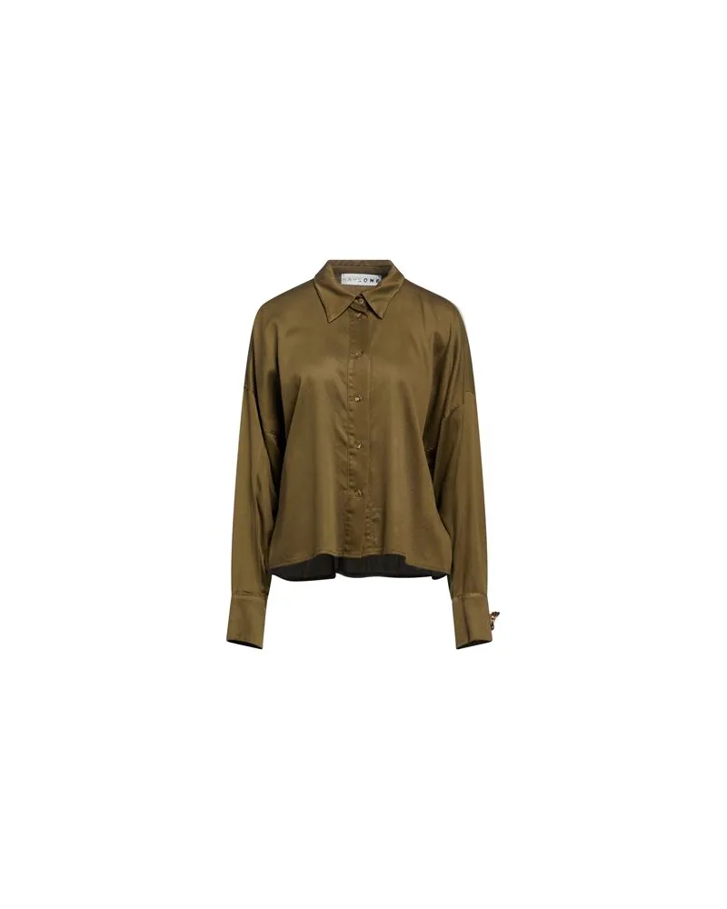 HAVEONE TOPS - Hemdenauf YOOX.COM Militärgrün