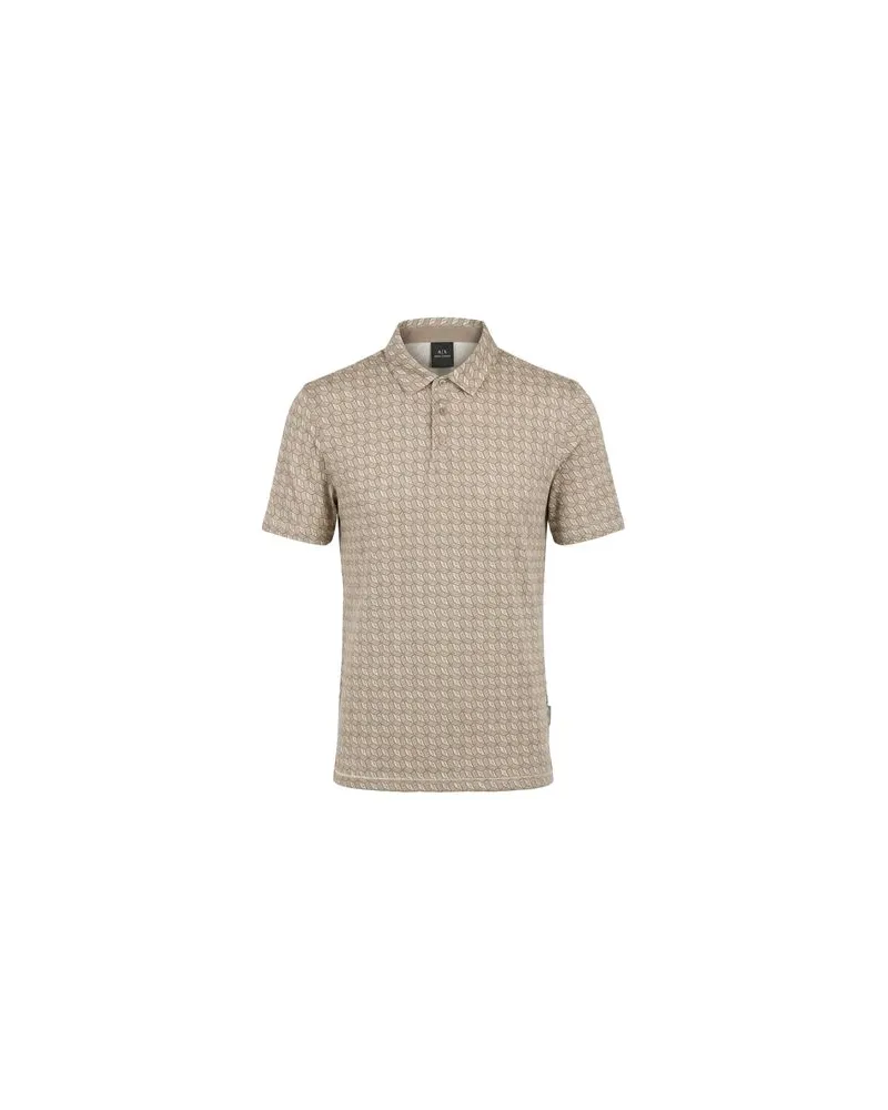 Armani Exchange TOPS - Poloshirtsauf YOOX.COM Khaki