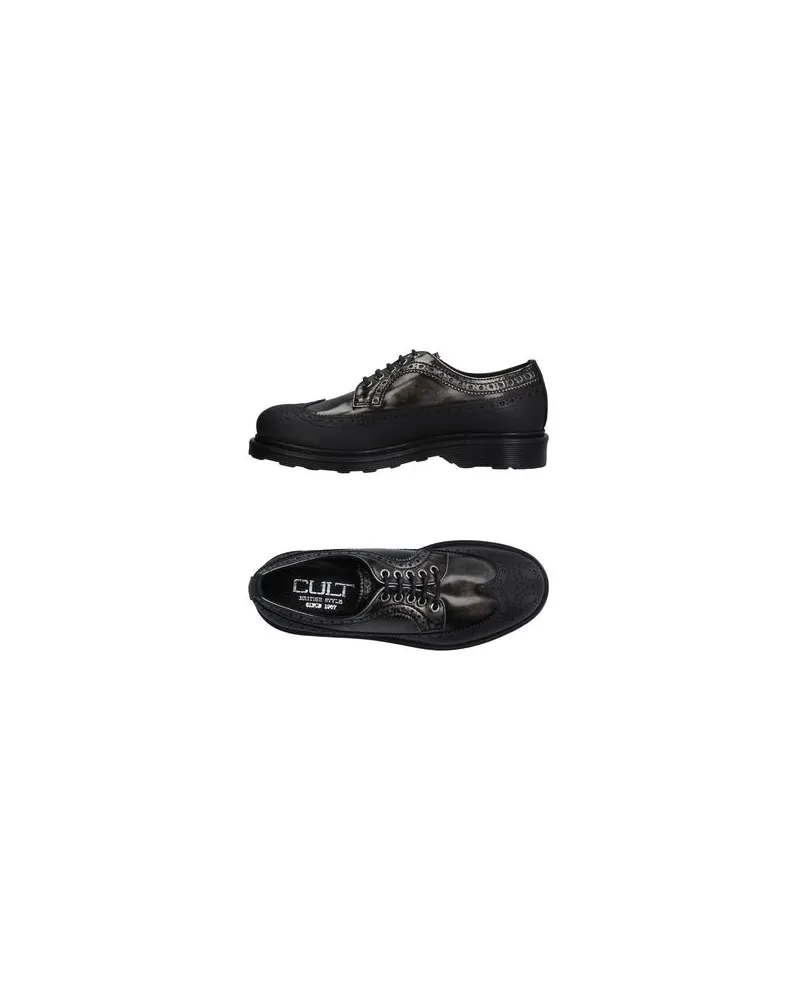 Cult SCHUHE - Schnürschuheauf YOOX.COM Schwarz