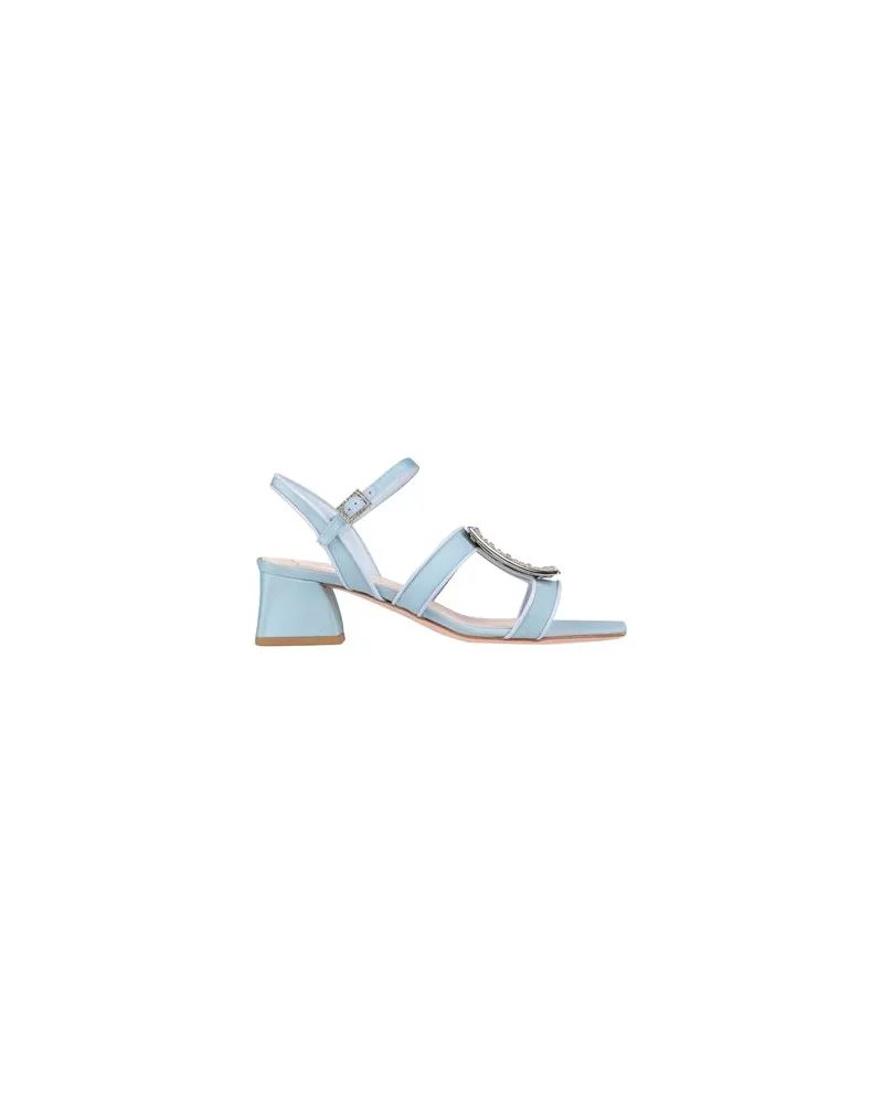 Roger Vivier SCHUHE - Sandalenauf YOOX.COM Himmelblau