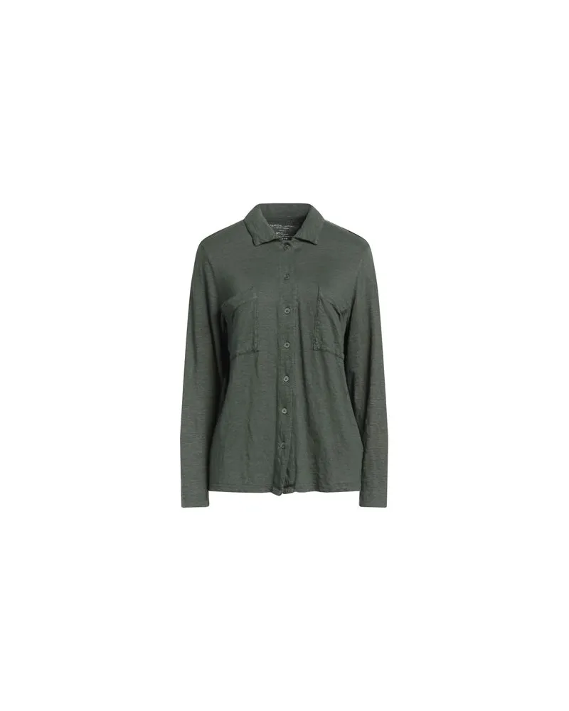 Majestic TOPS - Hemdenauf YOOX.COM Smaragdgrün