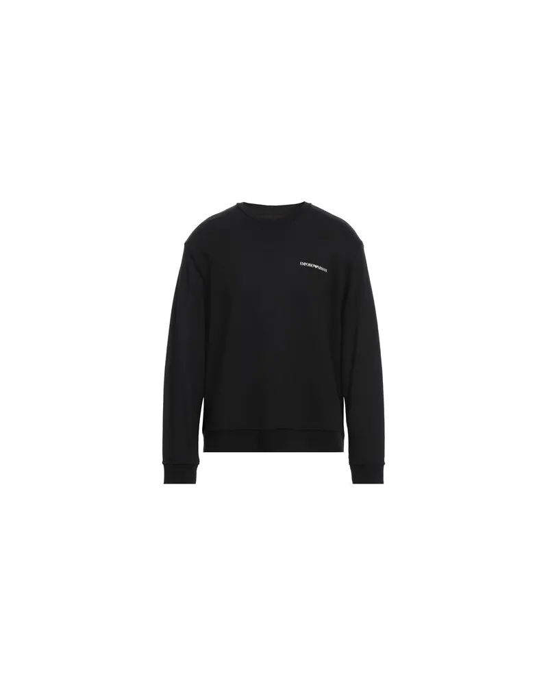 Emporio Armani TOPS - Sweatshirtsauf YOOX.COM Schwarz