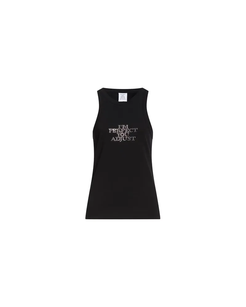 VETEMENTS TOPS - Tank Topsauf YOOX.COM Schwarz