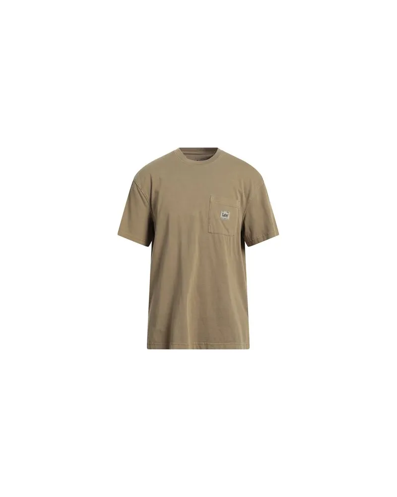Lee TOPS - T-shirtsauf YOOX.COM Khaki