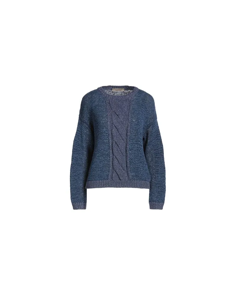 D.EXTERIOR STRICKWAREN - Pulloverauf YOOX.COM Marineblau