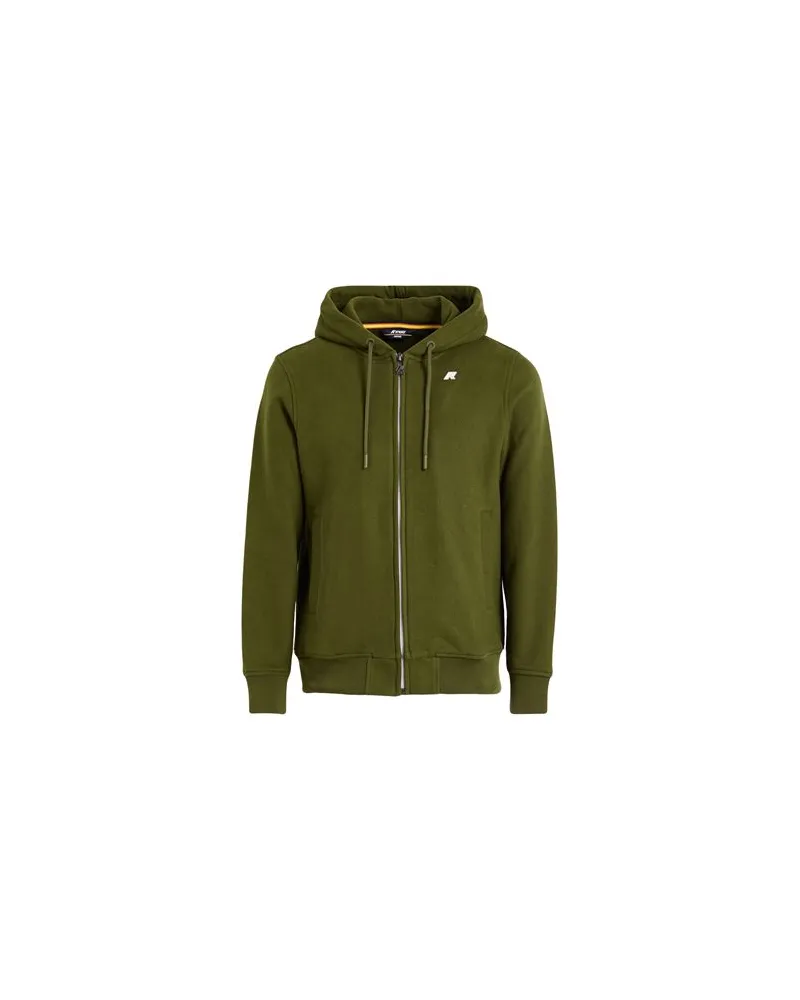 K-Way TOPS - Sweatshirtsauf YOOX.COM Militärgrün