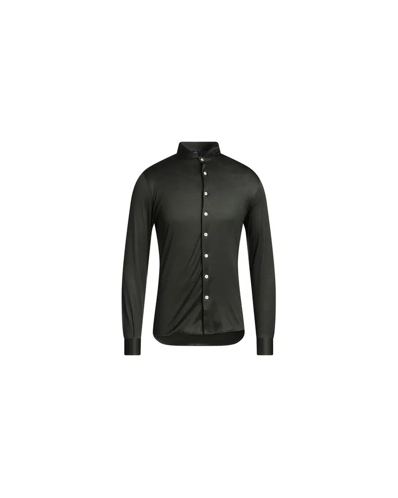 BARBA TOPS - Hemdenauf YOOX.COM Dunkelgrün