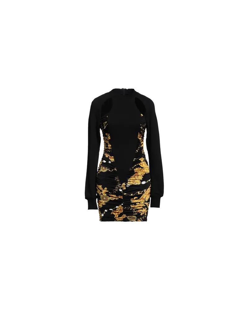 Versace Jeans KLEIDER - Mini-Kleiderauf YOOX.COM Schwarz