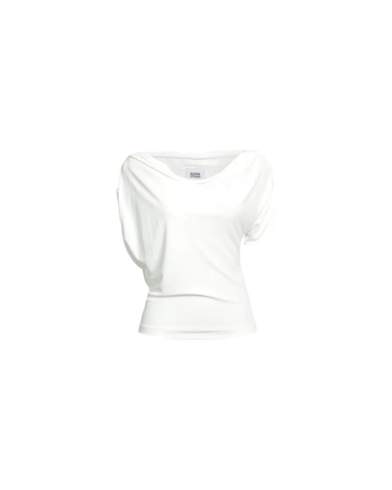 Alpha Studio TOPS - Topsauf YOOX.COM Elfenbein