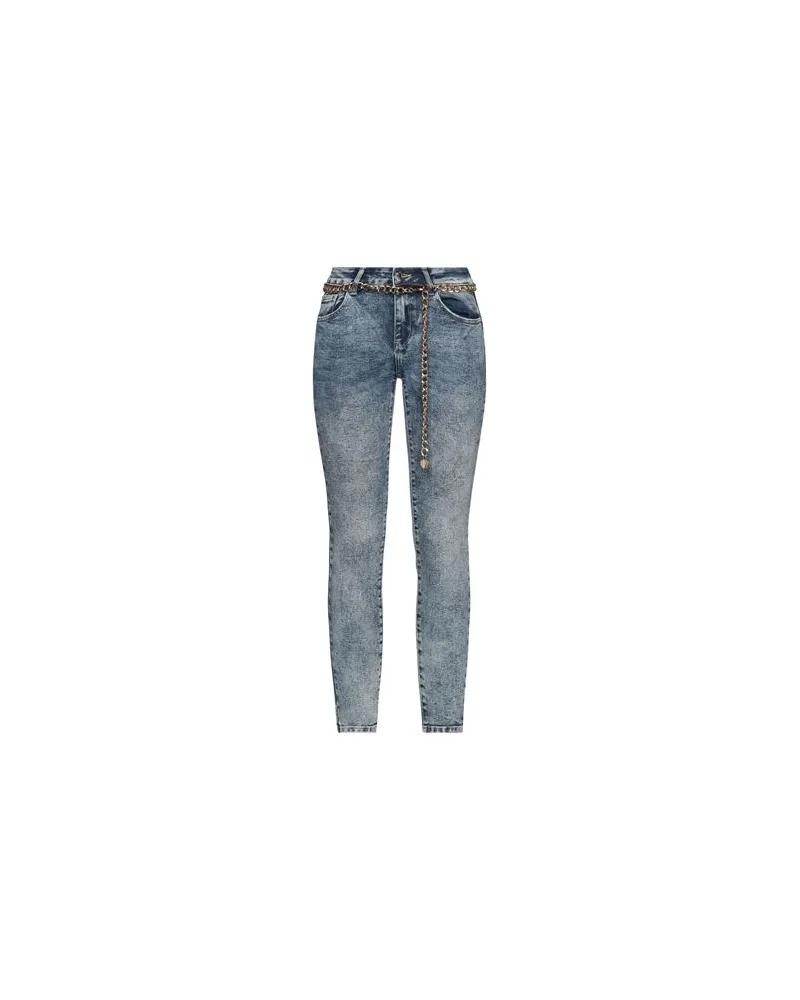 KORALLINE HOSEN & RÖCKE - Jeanshosenauf YOOX.COM Blau