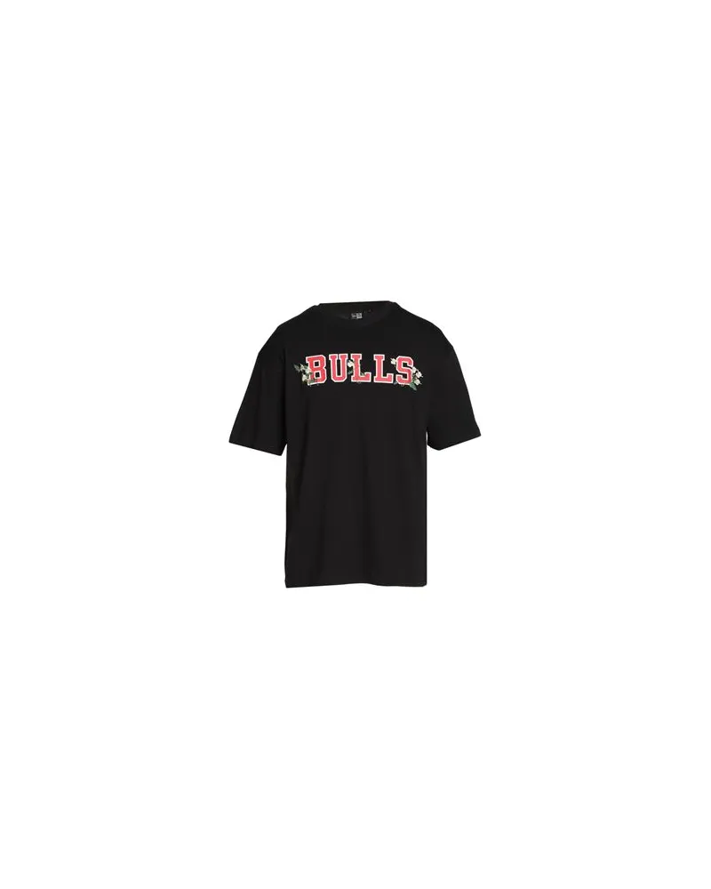 New Era NBA FLORAL GRAPHIC OS TEE  - NBA FLORAL GRAPHIC OS TEE - TOPS - T-shirtsauf YOOX.COM Schwarz