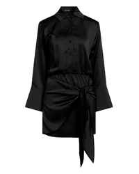 ACTUALEE Mini-Kleid Schwarz