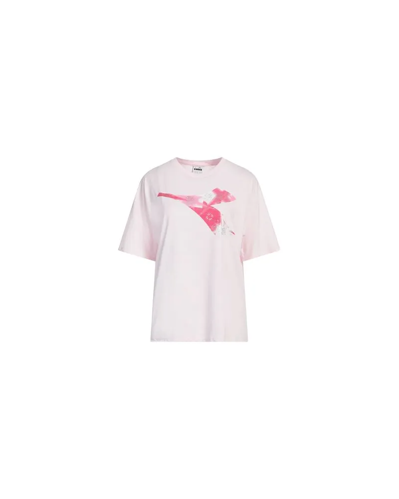 Diadora TOPS - T-shirtsauf YOOX.COM Rosa