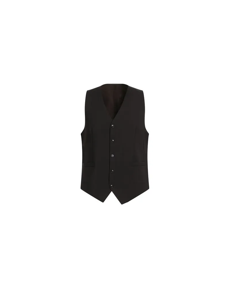 Tiger of Sweden ANZÜGE und CO-ORDS - Couture-Westenauf YOOX.COM Dunkelbraun